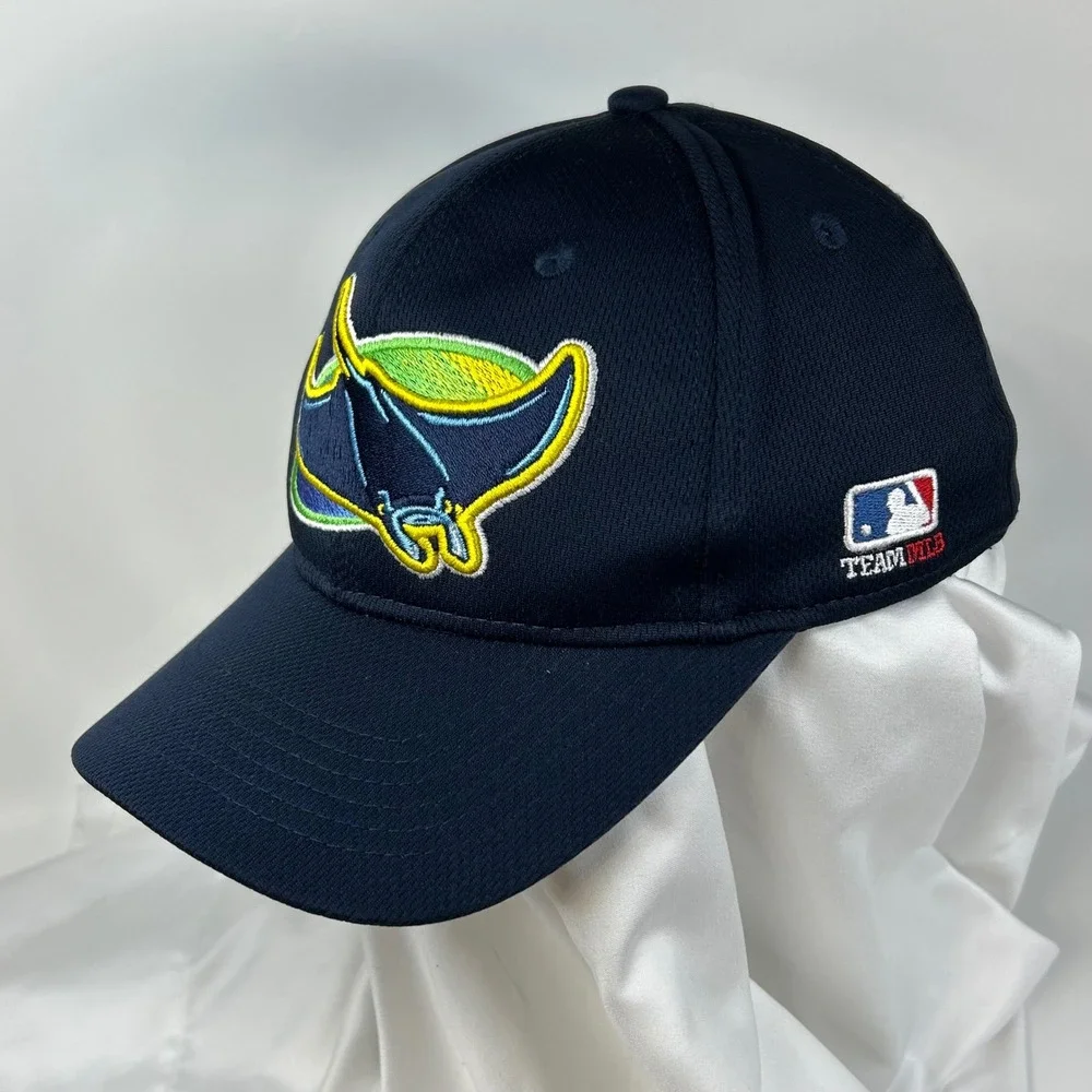 TAMPA BAY RAYS MLB Youth Baseball Hat  Navy Blue Adjustable Back strap